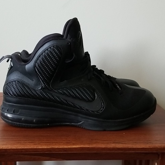 nike lebron 9 black